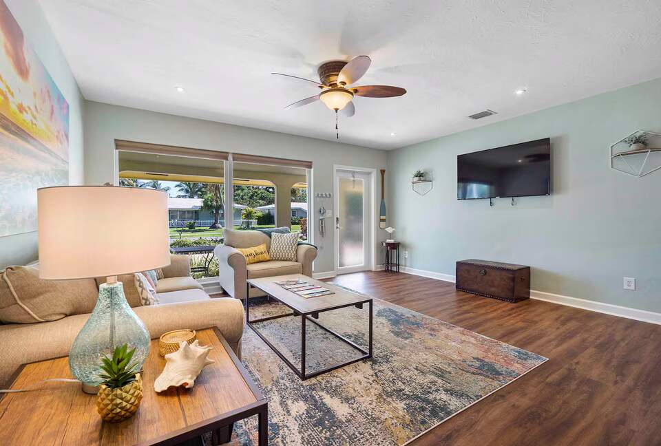 Bright Florida Getaway with Private Backyard Oasis - Pompano Beach, Florida