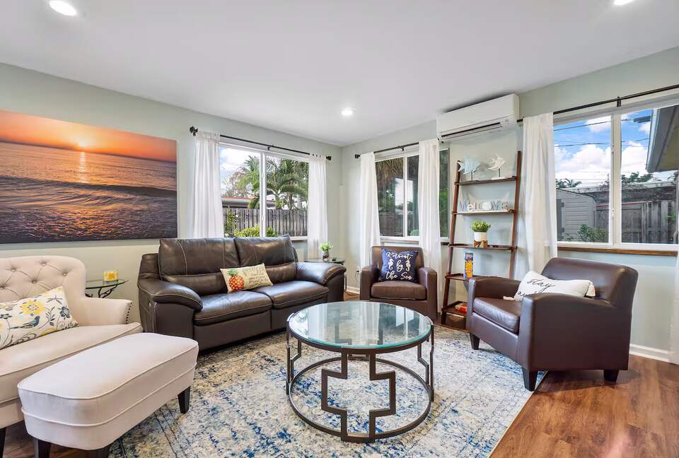 Bright Florida Getaway with Private Backyard Oasis - Pompano Beach, Florida