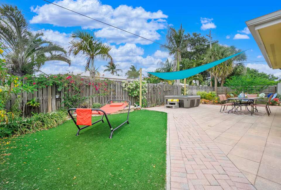 Bright Florida Getaway with Private Backyard Oasis - Pompano Beach, Florida