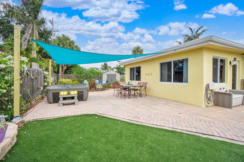Bright Florida Getaway with Private Backyard Oasis - Pompano Beach, Florida