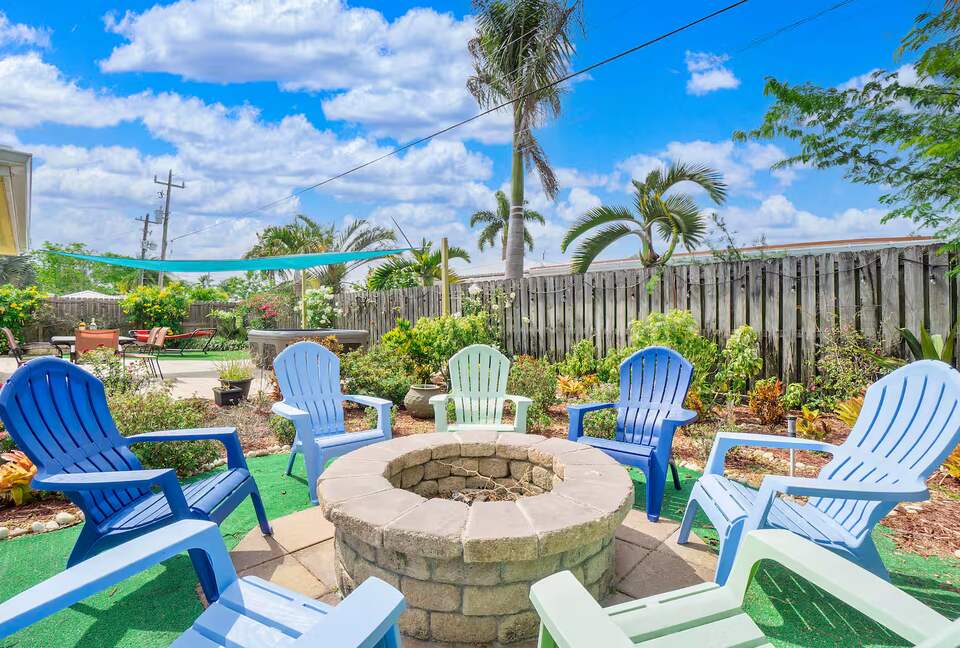 Bright Florida Getaway with Private Backyard Oasis - Pompano Beach, Florida