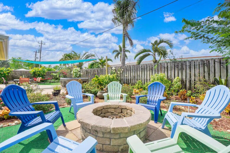 Bright Florida Getaway with Private Backyard Oasis - Pompano Beach, Florida