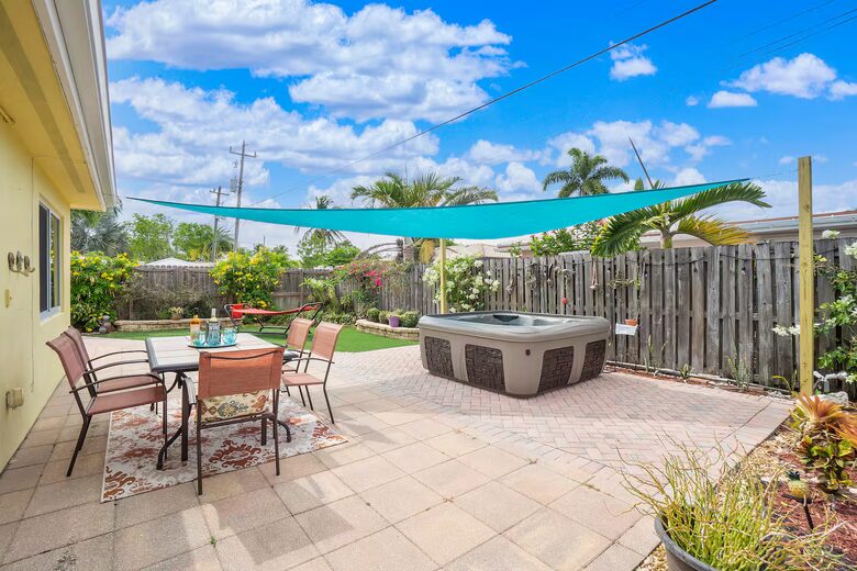 Bright Florida Getaway with Private Backyard Oasis - Pompano Beach, Florida