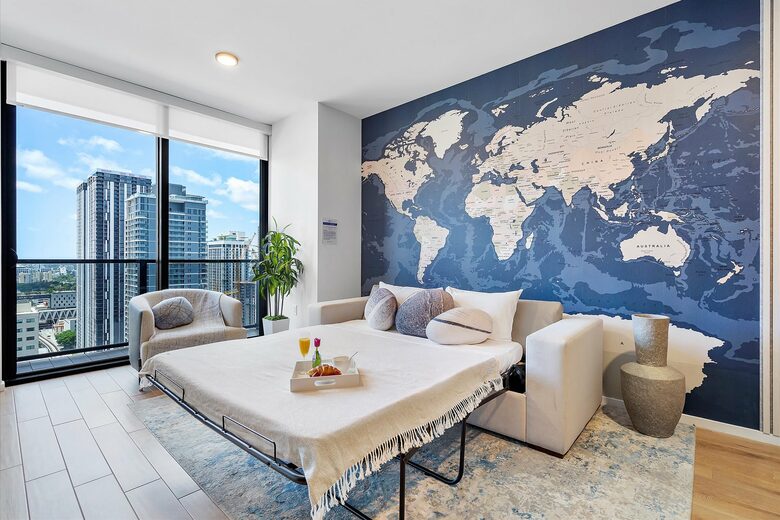 Stylish Miami Apartment with Resort Amenities & Bay Views - Miami, Florida