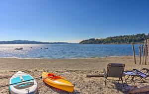 Historic Gig Harbor Waterfront Retreat with Private Beach - Gig Harbor, Washington