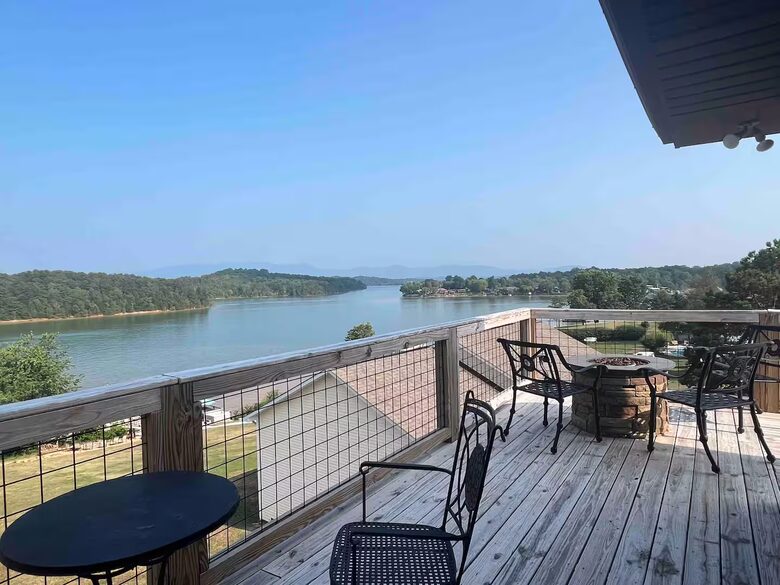 Douglas Lakefront Getaway with Mountain Views & Private Dock - Dandridge, Tennessee