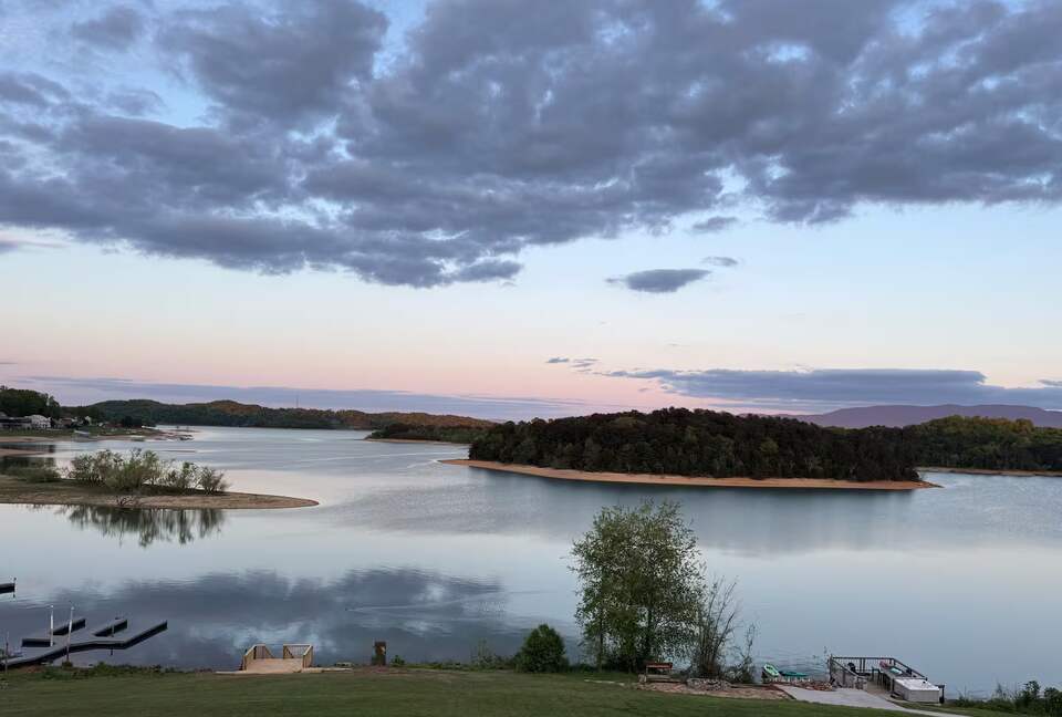 Douglas Lakefront Getaway with Mountain Views & Private Dock - Dandridge, Tennessee