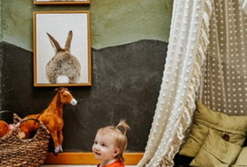 Rainy day? No problem. Kids spend hours in here!