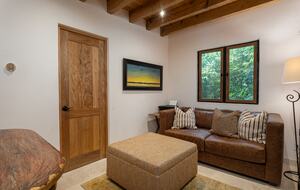 TV room off of primary with full bath