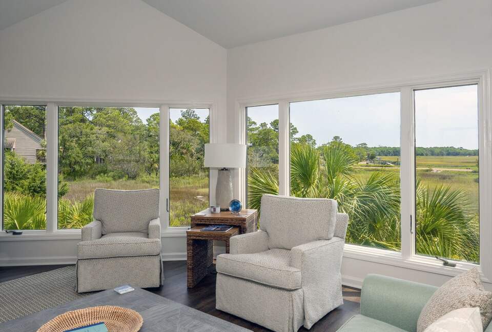 Lowcountry Escape Overlooking Seabrook Tidal Views - Seabrook Island, South Carolina