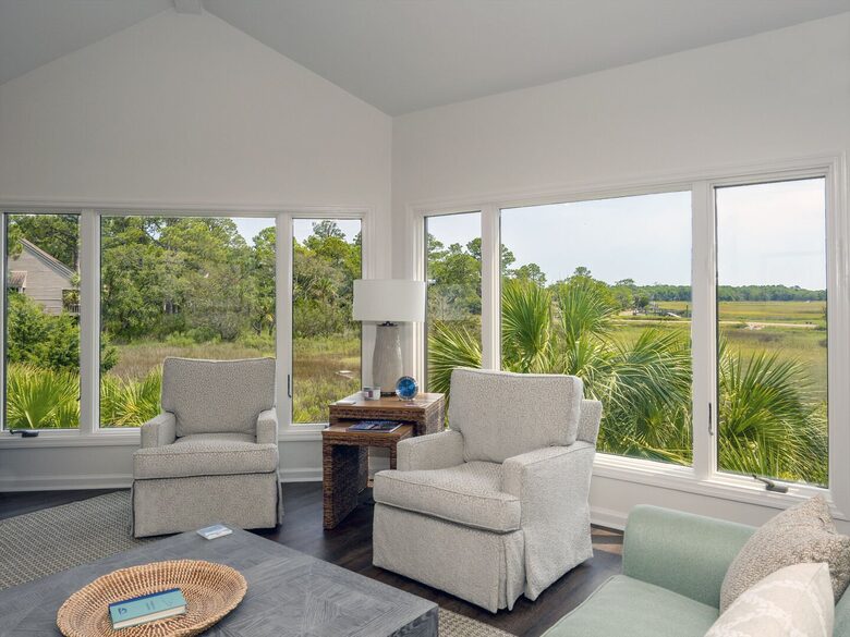 Lowcountry Escape Overlooking Seabrook Tidal Views - Seabrook Island, South Carolina