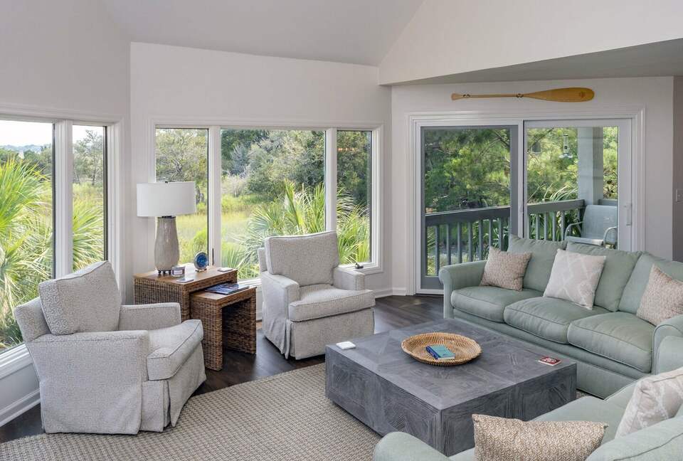 Lowcountry Escape Overlooking Seabrook Tidal Views - Seabrook Island, South Carolina