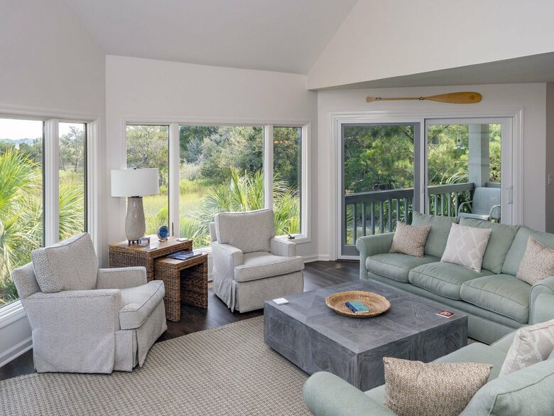 Lowcountry Escape Overlooking Seabrook Tidal Views - Seabrook Island, South Carolina