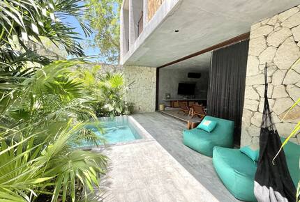 Elegant Jungle Apartment with Private Pool - Tulum, Mexico
