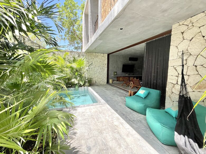 Elegant Jungle Apartment with Private Pool - Tulum, Mexico