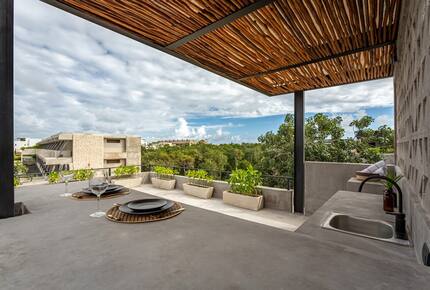 Elegant Jungle Apartment with Private Pool - Tulum, Mexico