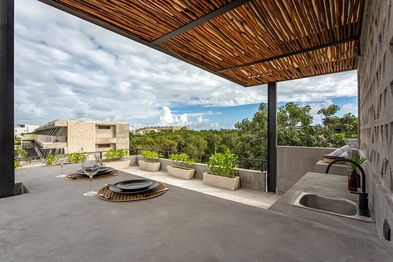 Elegant Jungle Apartment with Private Pool - Tulum, Mexico