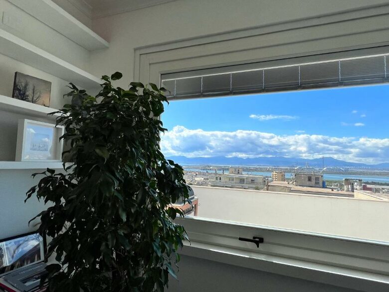 Charming Apartment with Sea and City Views - Cagliari, Italy
