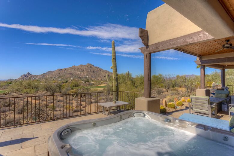 Desert Retreat with Golf Course Views - Carefree, Arizona