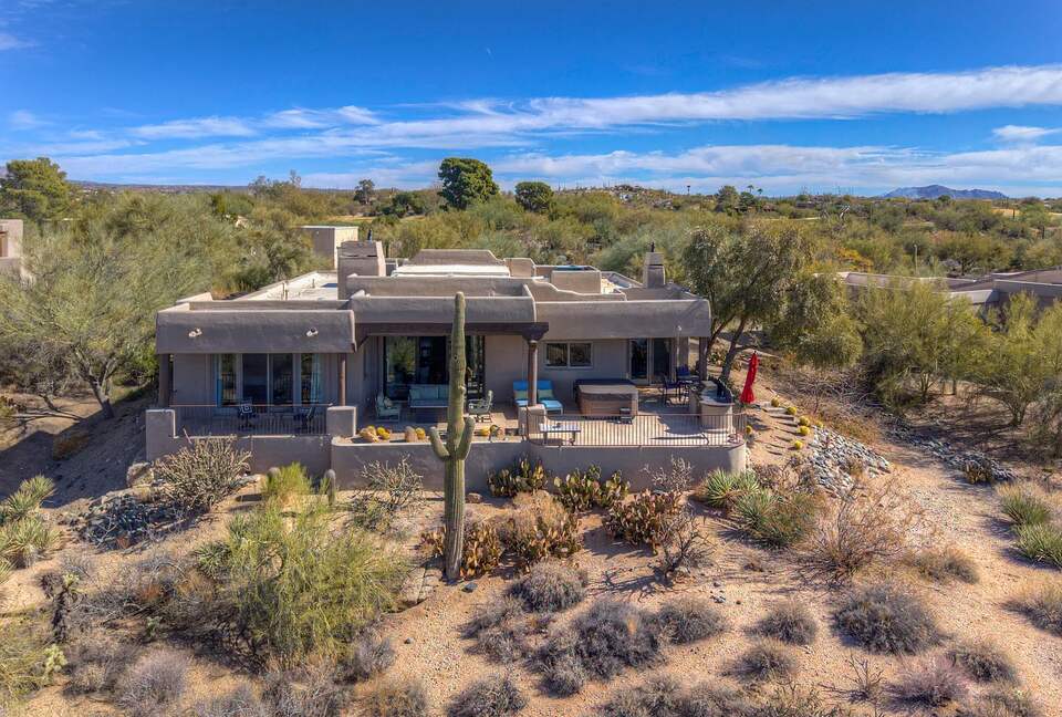 Desert Retreat with Golf Course Views - Carefree, Arizona