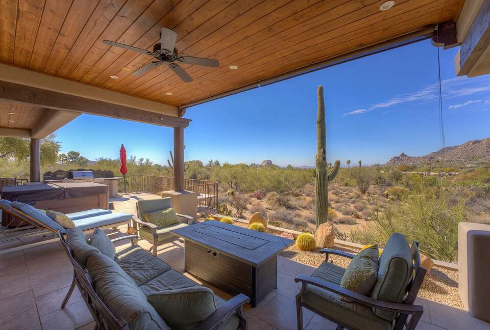 Desert Retreat with Golf Course Views - Carefree, Arizona