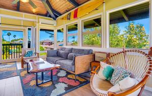 Ocean & Mountain View Retreat | Walk to Anini Beach - Princeville, Hawaii