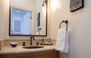 Powder Room on main floor