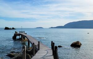 Sunset Elegance on Baía da Praia do Julião - Ilhabela, Brazil