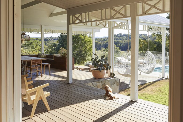 Hilltop Retreat with Infinity Pool and Tennis Court - Myocum, Australia