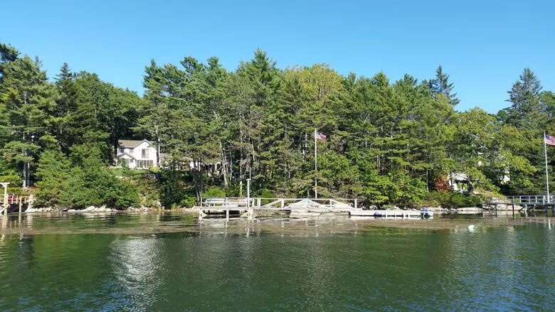 Waterfront Maine Escape with Private Dock & Panoramic Views - West Boothbay Harbor, Maine