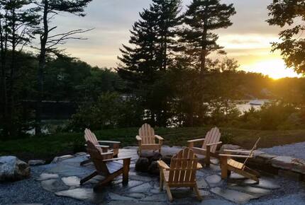 Waterfront Maine Escape with Private Dock & Panoramic Views - West Boothbay Harbor, Maine