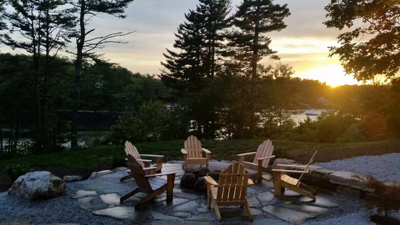 Waterfront Maine Escape with Private Dock & Panoramic Views - West Boothbay Harbor, Maine