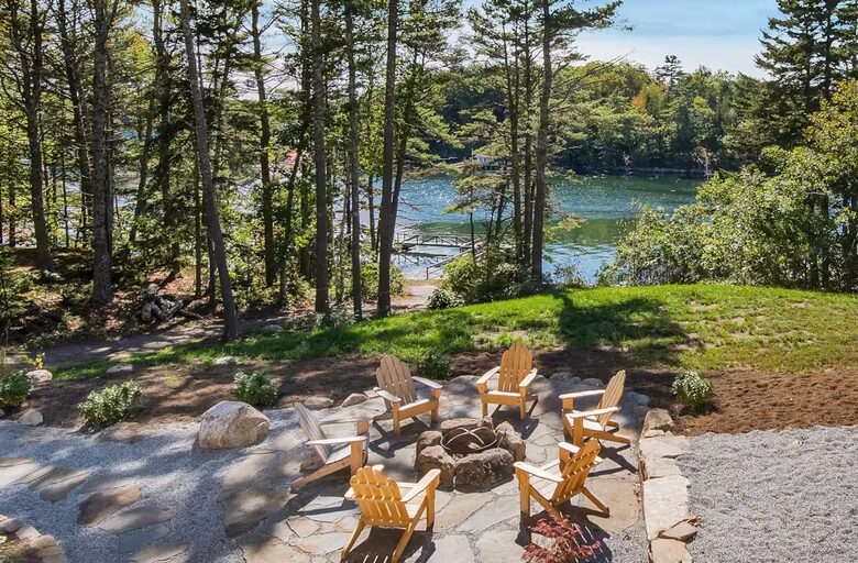 Waterfront Maine Escape with Private Dock & Panoramic Views - West Boothbay Harbor, Maine