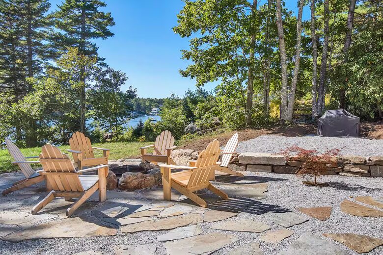 Waterfront Maine Escape with Private Dock & Panoramic Views - West Boothbay Harbor, Maine