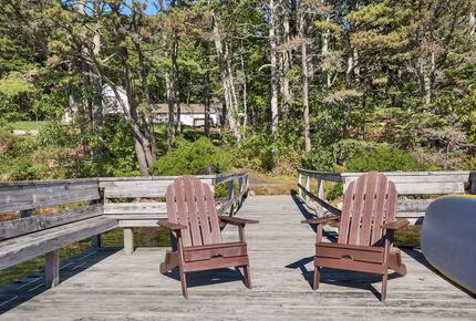 Waterfront Maine Escape with Private Dock & Panoramic Views - West Boothbay Harbor, Maine