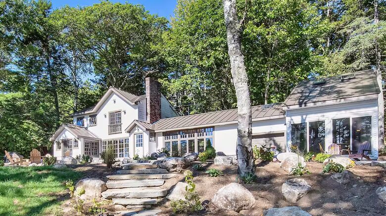 Waterfront Maine Escape with Private Dock & Panoramic Views - West Boothbay Harbor, Maine