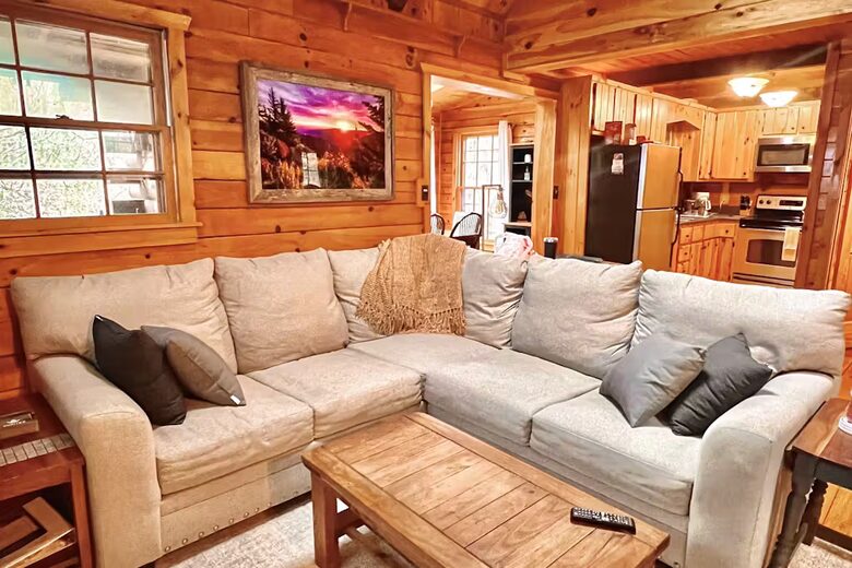 Secluded Blue Ridge Cabin with Hot Tub & Firepit - Blue Ridge, Georgia