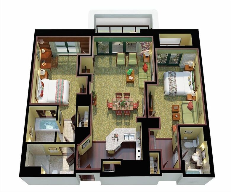 Marriott Ko'Olina Beach Club- Two Bedroom Villa. - Kapolei, Hawaii