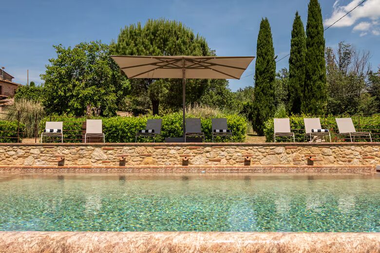 Tuscan Farmhouse Retreat with Infinity Pool & Views - Volterra, Italy