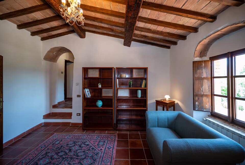 Tuscan Farmhouse Retreat with Infinity Pool & Views - Volterra, Italy