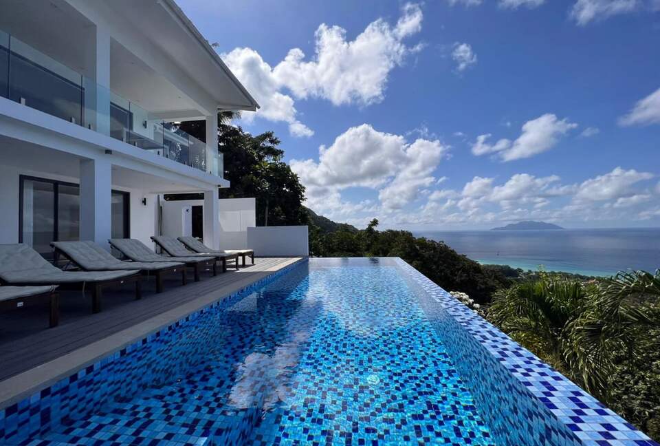 Ocean View Elegance: A Five-Bedroom Seychelles Masterpiece - Beau Vallon, Seychelles