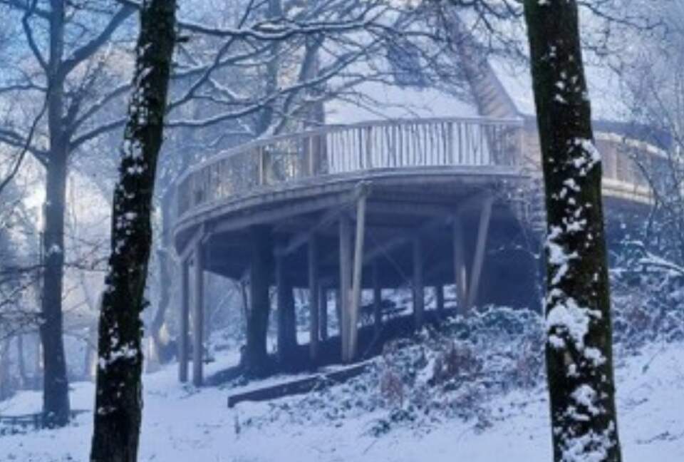 Even more magical when it snows!