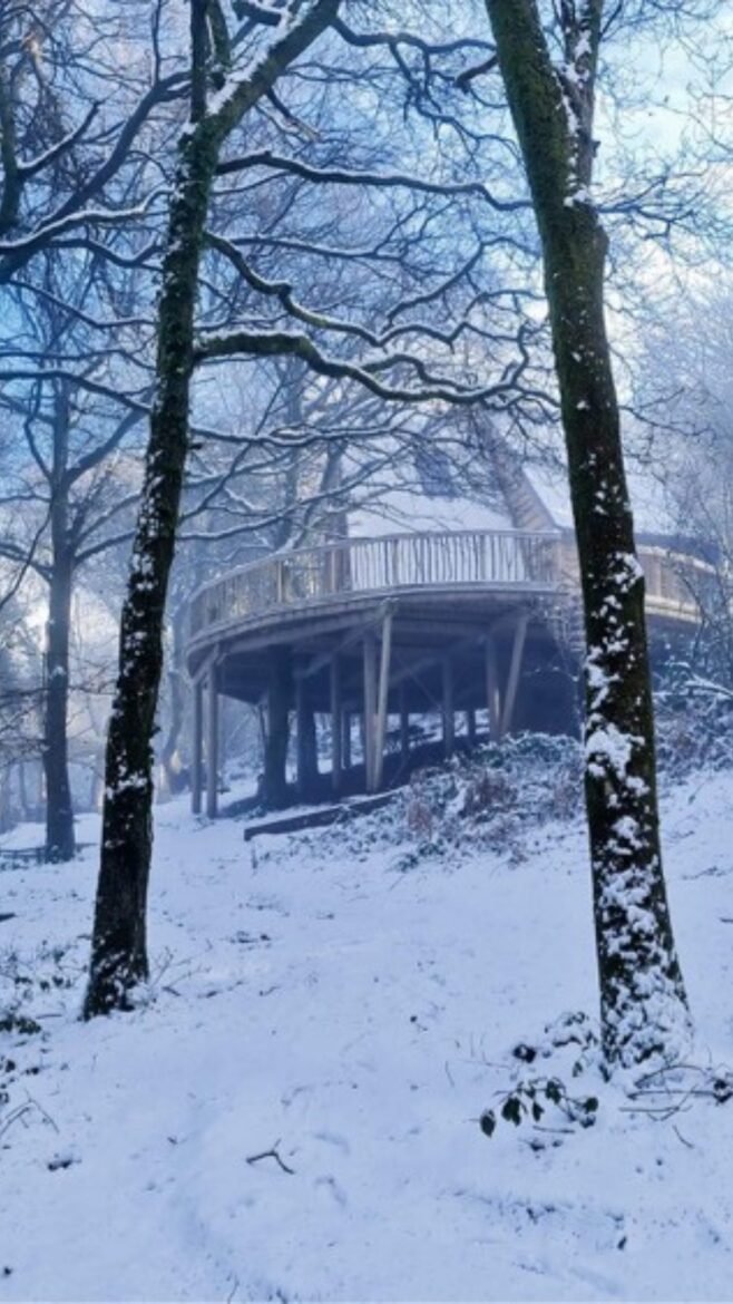 Even more magical when it snows!