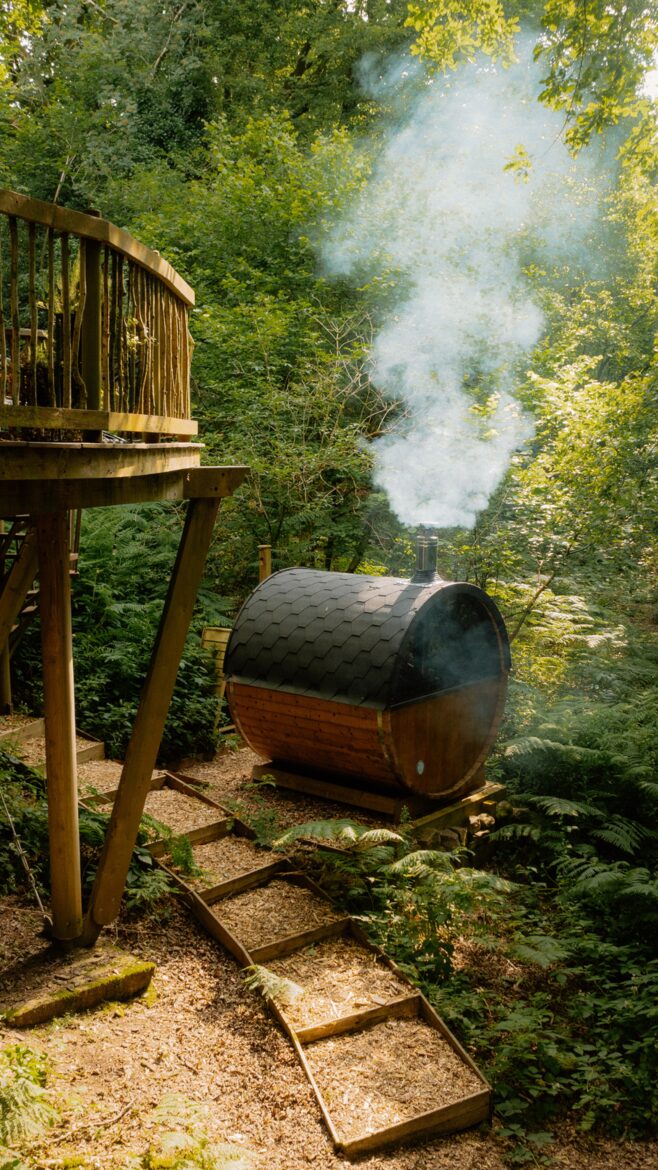 Woodland Sauna for your Unlimited Exclusive Use