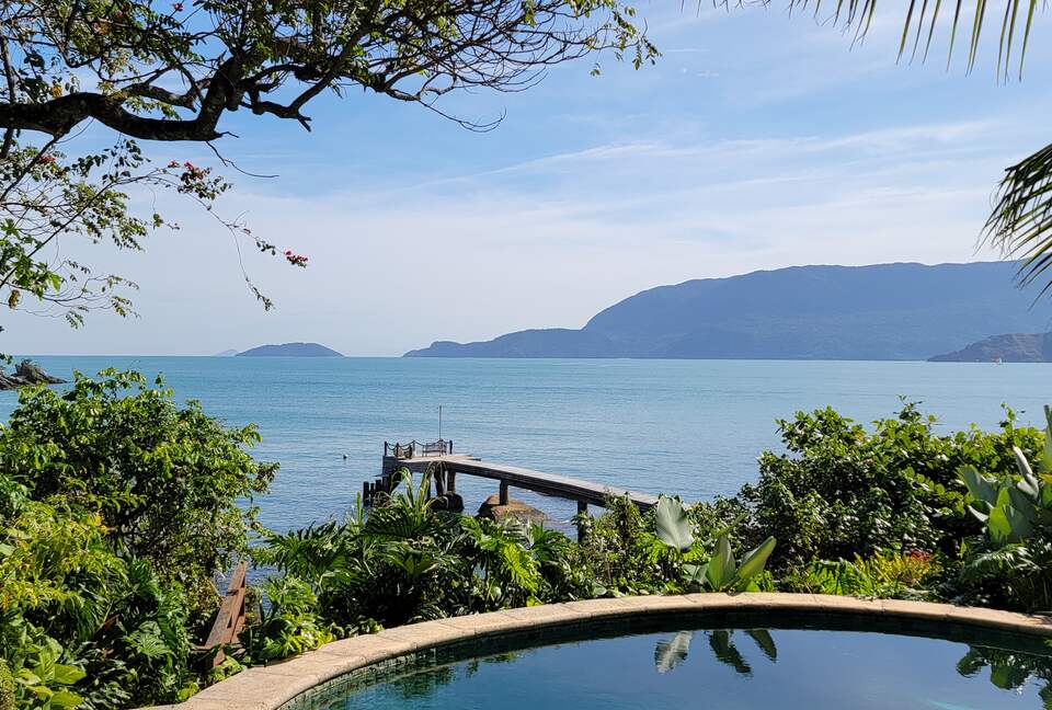 Sunset Elegance on Baía da Praia do Julião - Ilhabela, Brazil