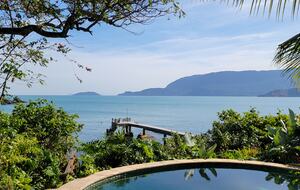 Sunset Elegance on Baía da Praia do Julião - Ilhabela, Brazil