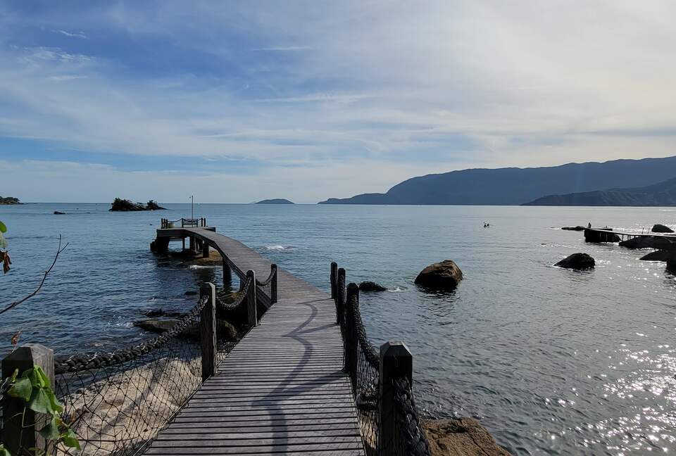 Sunset Elegance on Baía da Praia do Julião - Ilhabela, Brazil