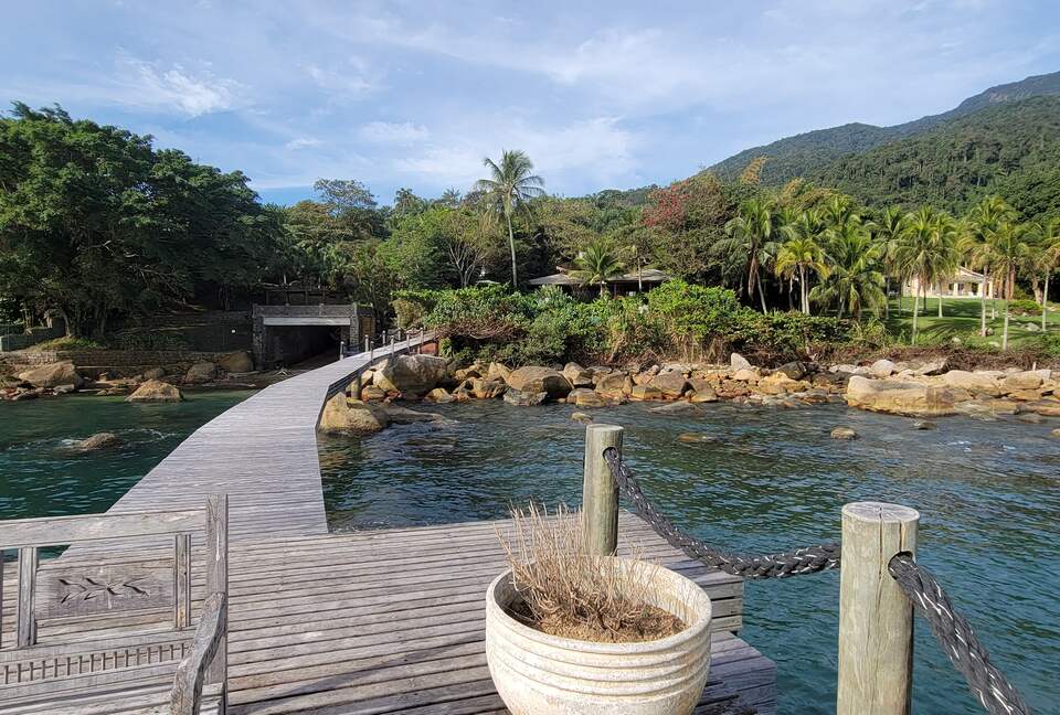 Sunset Elegance on Baía da Praia do Julião - Ilhabela, Brazil