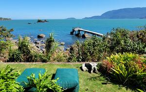 Sunset Elegance on Baía da Praia do Julião - Ilhabela, Brazil