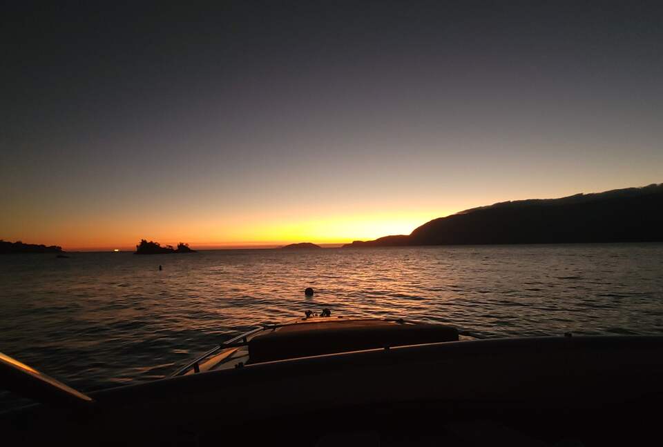 Sunset Elegance on Baía da Praia do Julião - Ilhabela, Brazil